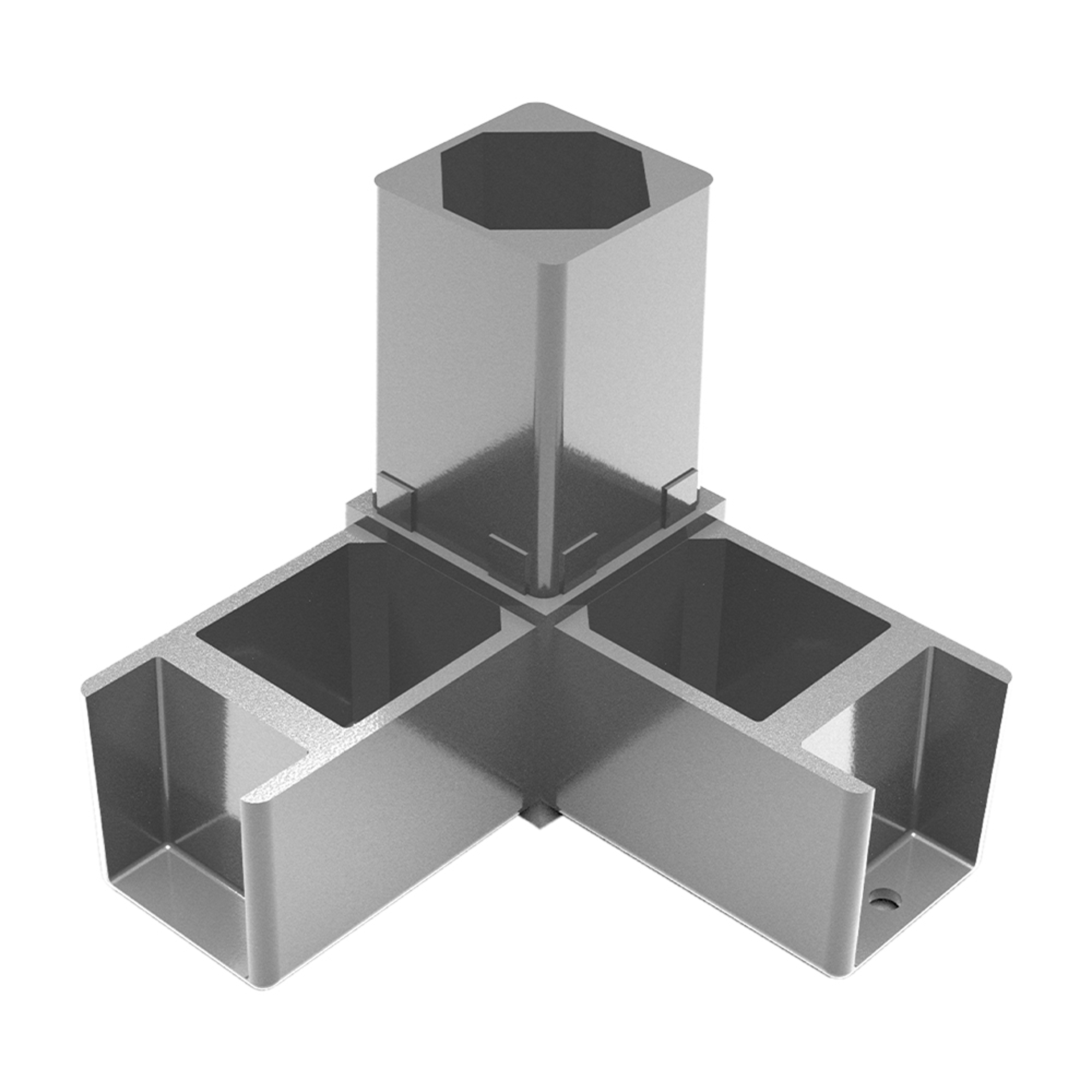 A0004 - 40x40 mm Aluminum Corner