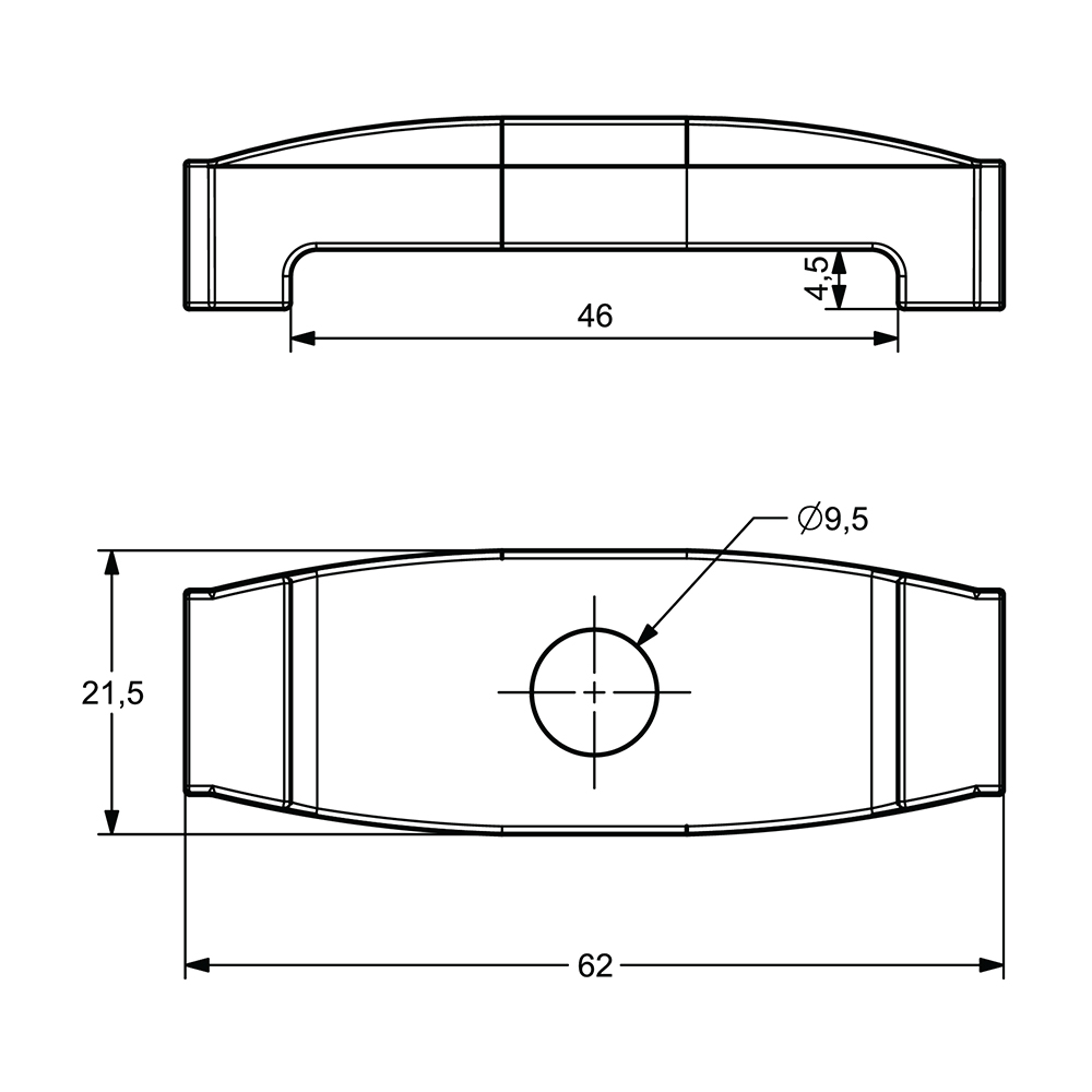B0006 - M8 Klips 56 mm