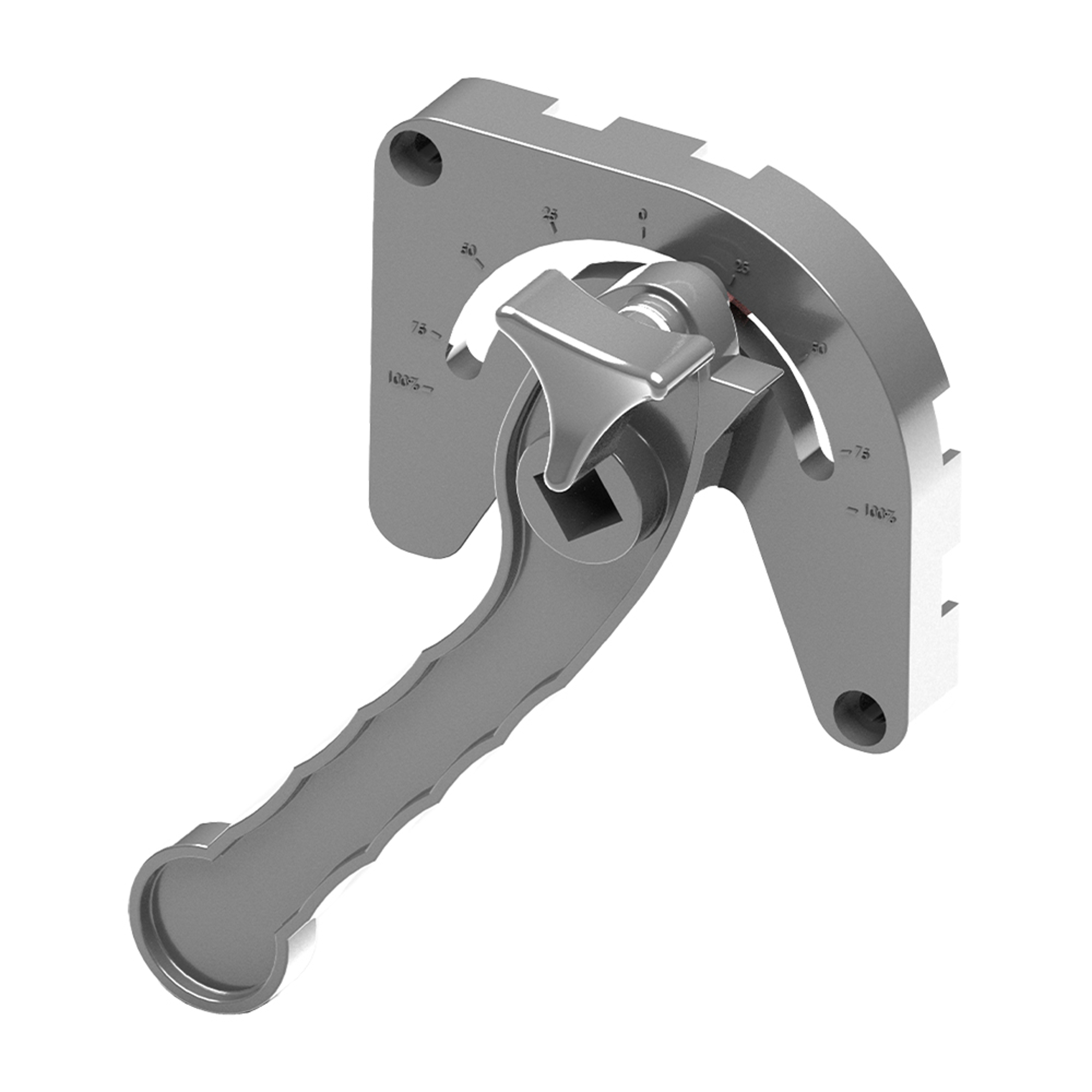 D0004 - D03.A02 - Alüminyum Quadrant Damper Kolu