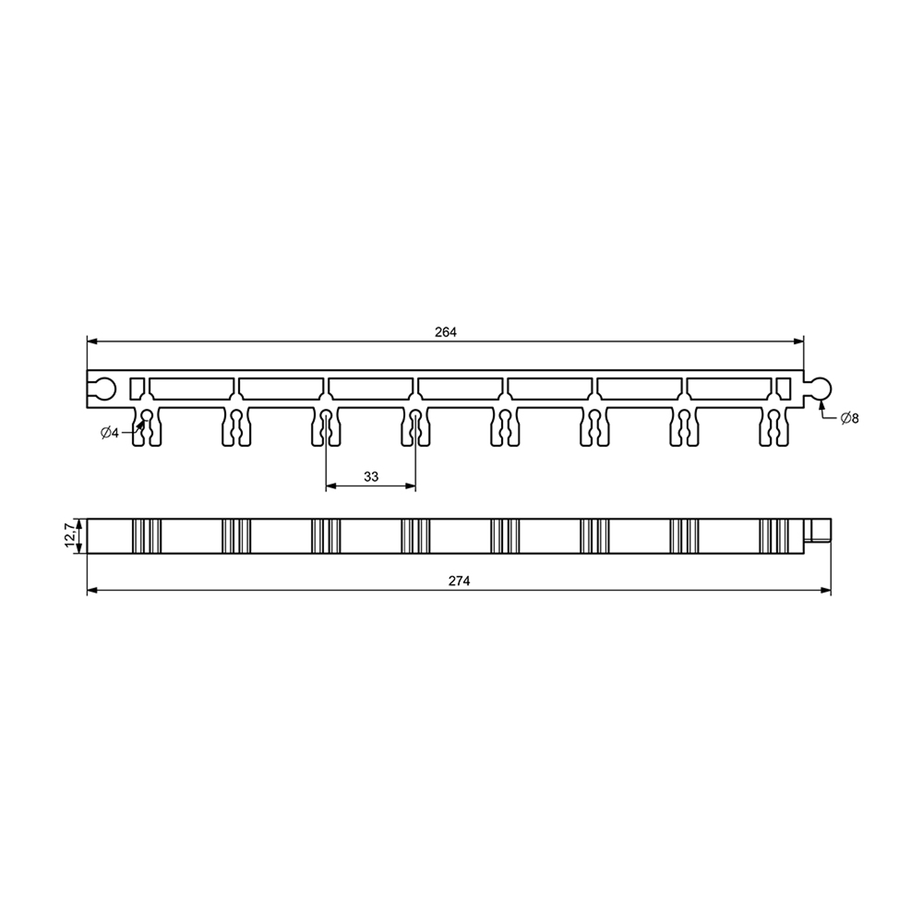 DT0003 - Mist Eliminator Stabilizer 33-08 mm DT0003 - Mist Eliminator Stabilizer 33-08 mm