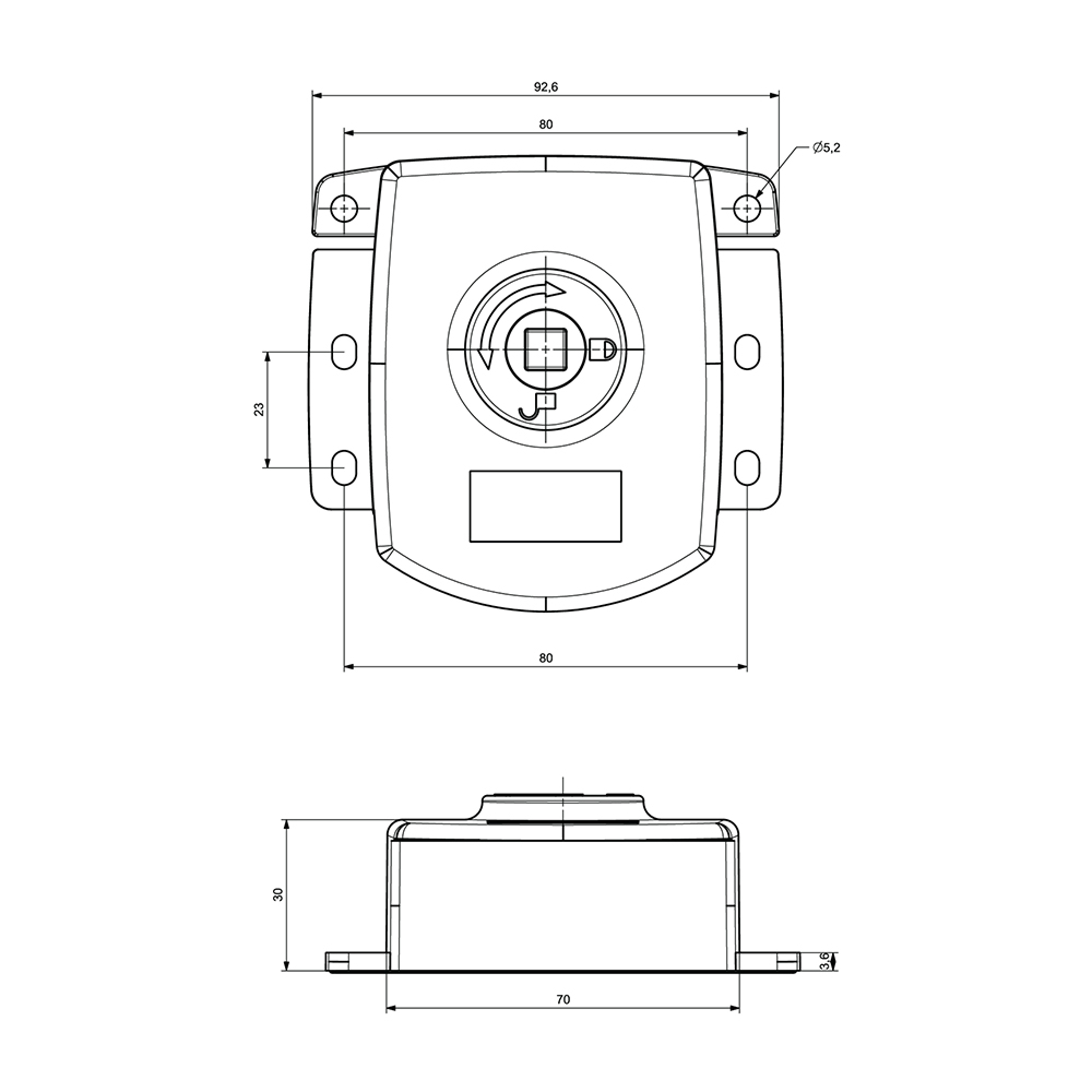 K0006 - External Door Handle