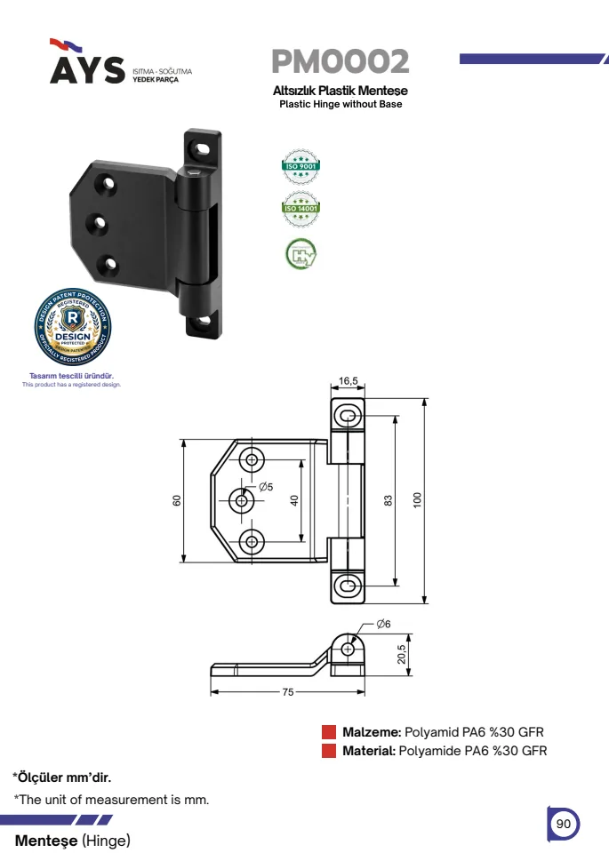 Catalogue page · PM0002